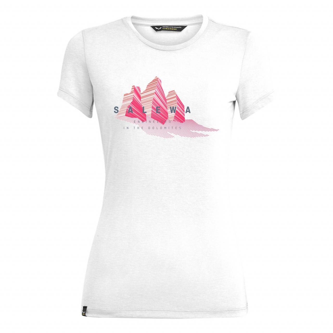 Camisetas Salewa Lines Graphic Dry Mujer Blancos Mexico (FJ5638490)